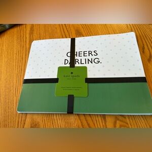 NWT Kate Spade Cheers Darling Set of 4 Placemats